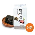 하동녹차 명란김 6g 64봉 : 오하라쇼 무역
