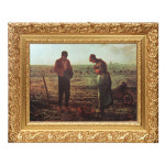 성경감동 성화액자 4절 밀레 만종 65X50cm 국내제작 골드 프레임 기독교 성경 그림 액자 60여종 명화액자 예수님 그림 : 호산나부광산업