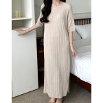 힐즈 루즈핏 케이블 니트 롱 원피스 4컬러 : 앨리앤유