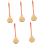 5pcs 목욕 브러쉬 백로션 어플리케이터 롱핸들 백스크러버 바디 목욕도구 스크러버 샤워용 백워셔 공급 백클리닝 브러쉬맨 : 시크픽23