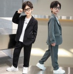 키즈목마 남아 주니어 정장 상하의 입학 졸업 신사 풀정장수트 316 : 주식회사키즈목마