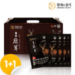 총2박스 60포 황제의품격 블랙라벨 흑염소 프리미엄 2개월분 엑기스 : 더큰건강몰