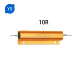 5% 알루미늄 쉘 하우징 케이스 전원 권선 저항기 0.5 0.5R 1R 2R 4R 6R 8R 10R 20R 100W 1 2 4 6 8 10 20 50 100 옴 개 : 선우마켓20