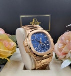 파텍필립 노틸러스 5990/1R 트래블타임 청판 금통 : 신사워치