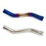 오토바이 배기 접촉 중간 링크 파이프 슬립온 배기, 가와사키 ZX 10 ZX-10R 2008-2017 ZX 6R ZX-6R 2009-2014 용, ZX6R ZX10R... 