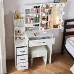 Onesaimei Modern Vanity with LED Mirror H1907LED : 솔로몬 상회