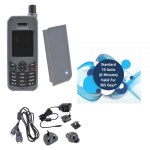 OSAT Thuraya XT-LITE 위성 전화 및 표준 SIM 10개 유닛(6분) 365일 유효 기간 : selly24