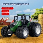 농장 트랙터 트레일러 운송 차량  기계 관성 엔지니어링  자동차 장난감 선물 1:24 : 에스코트몰