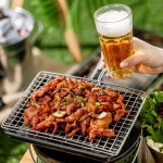 우리집포차 매운 불 직화 무뼈닭발 국물 튤립 통뼈 숯불 캠핑음식 : 우리집포차