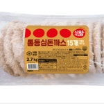 식자재왕 통등심돈까스 2.7kg 돈까츠 : 고삐