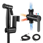 FOLINUS Bidet Sprayer for Toilet, Bidet Attachment for Toilet Warm Water, Hot and Cold Mixing Valve : selly24