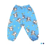 유아동 어린이 우비 레인 비옷 방수 바지-몽키 바나나 갯벌 미술 팬츠 교실 고무줄 밴딩 체험 방수 : 실성유통