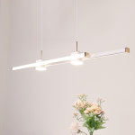 LED 리스틱 모던인테리어 식탁등 라인조명 6인 식탁 포인트등 40W : 라이팅플래너