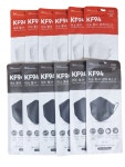 미소황사방역마스크 KF94 (흰색/검정색) 100매 (개별포장) : 유니세이프샵