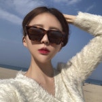 마르카토 라라 rara 레오파드 캣츠아이 레트로 뿔테 선글라스 : 마르카토 공식 스토어