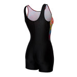 랠리 여성 수영복 아쿠아 3부 U백 OSLH655-MLT : 베이스스윔