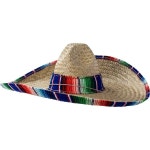 Rubies 코스튬 Sombrero 레인보우 Serape Edge And 밴드 : 윈투글로벌