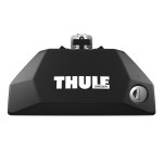 툴레 윙바 에보 블랙 7106 플러시레일 차량 1대분 가로바 2개 세트 : 캐리모어