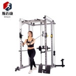 벤치프레스 스쿼트렉 스미스머신 파워랙 홈짐 스미콘 다기능 프리 프레임 스쿼트 홈플라이 트레이닝 운동 헬스 갠트리 : 외방리샵