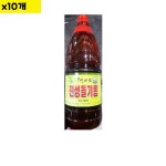 식자재 식재료 유통 도매 들기름 진성 1.8L  x10개 : 똑똑한 마켓