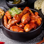 우리집포차 닭볶음탕 닭도리탕 캠핑음식 간편 밀키트 야식 : 우리집포차