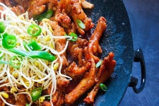 [늘푸른푸드](3Pack 묶음) 캠핑용 간편안주용 수작업 직화구이 국내산 무뼈닭발(X3) : 늘푸른푸드 닭발