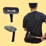 등 로션 바르기 혼자 셀프 등드름 등에 바디 로션 오토 스틱 바르는 바르개 기구 : 득템집합소