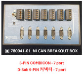 내쇼날인스트루먼트 780041-01(197864b-01L) CAN브레이크아웃박스(CAN BREAKOUT BOX), NATIONAL INSTRUMENTS : 금호시스템