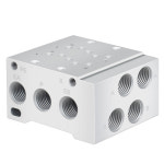 SMC 매니폴드 SY5140 솔레노이드 밸브 시트 SS5Y5-41-02/03/04/05-01-C4-C6 플레이트 : 스타창고