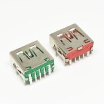 5 핀 USB A 타입 커넥터 포트 암 솔더 잭 커넥터 PCB 소켓 USBA 타입 5A 고전류 전원 잭 : 글로벌셀렉트트