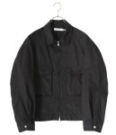 nonnative 논네이티브 24ss TROOPER SHORT JACKET COTTON GABARDINE 트루퍼 쇼츠 자켓 코튼 개버딘 NN-J4407 : 피클오사카