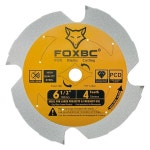 FOXBC 하디 섬유 시멘트 톱날 58 인치 DMK 아버 165mm 4 톱니 다결정질 다이아몬드 PCD 1 개 : 월드커넥트마켓
