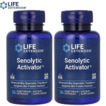 1+1 라이프익스텐션 세놀리틱 액티베이터 아피제닌 피세틴 36캡슐 퀘르세틴 테아플라빈 : 해피굿드림