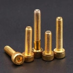 고장력 등급 129 육각 소켓 헤드 캡 알렌 볼트 나사 도금 티타늄 골드 M2 M25 M3 M4 M5 10 개 : 글로벌바이이