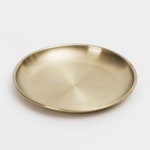 티타늄 단겹 원형접시 스텐 캠핑용 업소용 : 남문종합주방