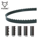 FOXBC 밴드 톱날 3 4 6 10 14 TPI 65 95 13mm 너비 035 05mm 두께 2 개 : 월드커넥트마켓