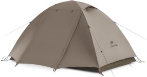 Naturehike 2인용 2.5kg 초경량 돔 텐트 개폐식 환기 기능 이중층 구조 4시즌 캠프 간단 설영 : jsso