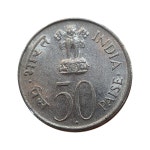 3-879/ 인도주화 1964년 50파사이 : 카우리