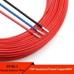 Sq 012 035 05 1 15 2 25 3 4mm 접지 인덕터 와이어 코일 신호 제어 PTFE 센서 감지기 주차 접근 케이블 2 5 10M : 셀렉어트랙트