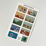 [모닝커피클럽] 매일매일 모닝커피클럽 스티커 : 모닝커피클럽