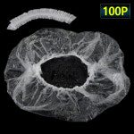 미용실용 일회용 헤어캡 100p 염색용 트리트먼트 비닐 캡 머리 비닐 : 생생클럽