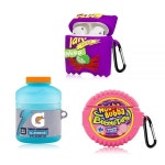3Pack Gedicht for Airpods 2nd Generation Case Funny 3D Cartoon Candy Energy Bottle Bubble Gum Des 쿠키 : 제이앤비컴퍼니st