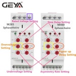 GEYA GRV810 리셋 시간 포함 3 상 전압 모니터링 릴레이 폭 36mm 01s10s 전압 릴레이 신제품 : 해외마켓닷닷