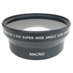 DSLR 카메라용 카메라 필터 045x 광각 렌즈 컨버터 045X 어댑터 해상도 디럭스 디지털 렌즈 67mm : 월드커넥트마켓