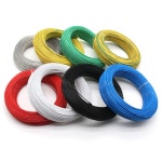 접지 인덕터 와이어 코일 신호 제어 PTFE 센서 감지기 주차 접근 케이블 012 02 03 035 05 1 15 2 25 3 4mm 5 m 10m : 셀렉어트랙트