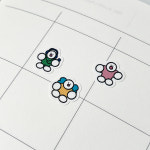 [모닝커피클럽] 콩알커피클럽 스티커 : 모닝커피클럽