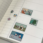 [모닝커피클럽] 콩알커피클럽 스티커 : 모닝커피클럽