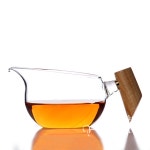 [다도 다기] 예향원 고급 원목핸들 프리미엄 크리스탈 공도배 숙우 2종 P-8161 : 예향원