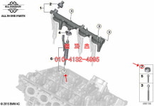 13537591006 씰  BMW 1 2 3 4 5 6 7 X1 X2 X3 X4 X5 X6 Z4 [ ELRING 456.900 제품 ] : 원파츠