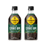 조지아 크래프트 블랙 디카페인 카페라떼 저칼로리라떼 470ml 12개입 : 마시자닷컴